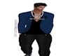 dark blue causual