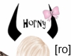[ro] horns w/ bow