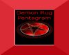 Demon Rug Pentagram