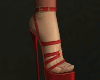 K. Rose Red Heels