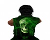 toxic green skull jacket