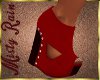 Red Wedge Shoe
