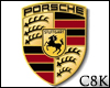 C8K Porsche Emblem Logo