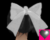 White Lace Bow!