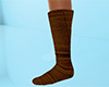 Brown Socks Tall 2 (F)