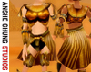 Egyptian Costume-Golden