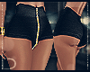 Rep| Black Zipper Shorts