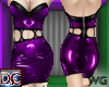 Cutout Pvc Mini Purple