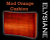 {E} Mod Orange Pillow