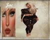 J~LACE JUMPSUIT BLK 2 PC