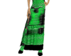 Emerald Long Split Dress