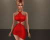 Knit Dress Red RLS