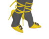 YELLOW HIGH HEELS