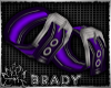 [B]purple bracelets