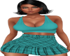 Maria 2Pc Teal RLL Fit