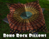*Boho Rock Pillows