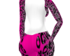 pink cheetah suit