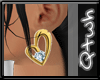 [Q] Gold heart earring
