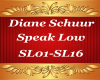 Diane Schuur Speak Low