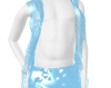 blue party suit