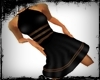 *A* Black dance dress