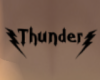 Back Thunder tattoo