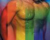 Gay Pride Body Poster