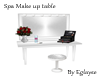 spa make up table 