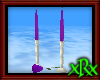 CandleRose purple
