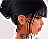 Messy bun 2 black