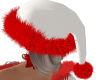 white /red santa hat