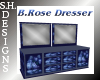 Blue Rose Dresser
