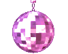 disco ball pink