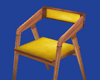 " Katakana Yellow chair 