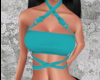 Strappy Top Teal