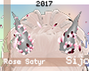 S| Rose Satyr Horns