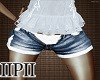 IIPII Shorts Open Jeans