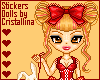 Red Lolita Pixel Dolls