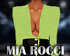 Green and Black Suit