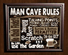 man cave rules