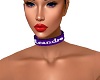 Collar Leandro purple