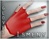[Is] Sheer Red Gloves