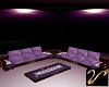 (V)Linet sofa set purple