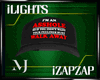 [iL] BLACK SNAPBACK HAT
