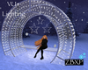 Christmas Arch Bench