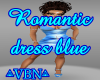 Dress Romantic blue