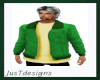 JT Fur Collar Green