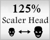 Scaler Head 125%