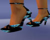 black dolphin heel shoes