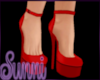 ( S ) Pinup Heels Red